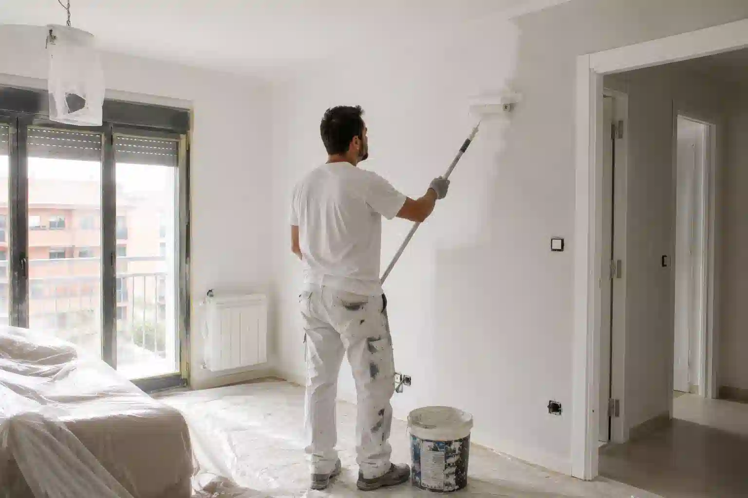 Pintura de casas en Alcoi